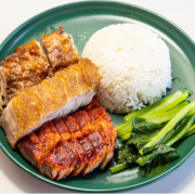Choice of any 3 Roasted Meats with Rice 烧味三拼饭